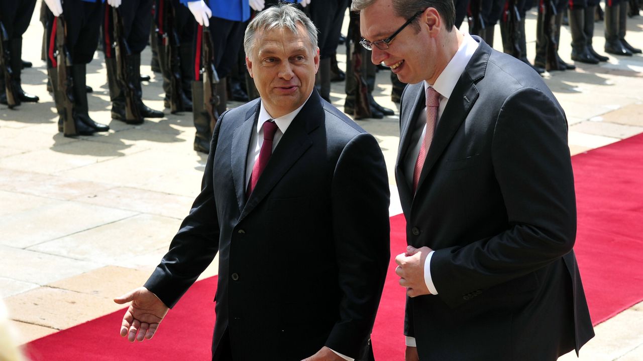 Aleksandar Vučić i Viktor Orban