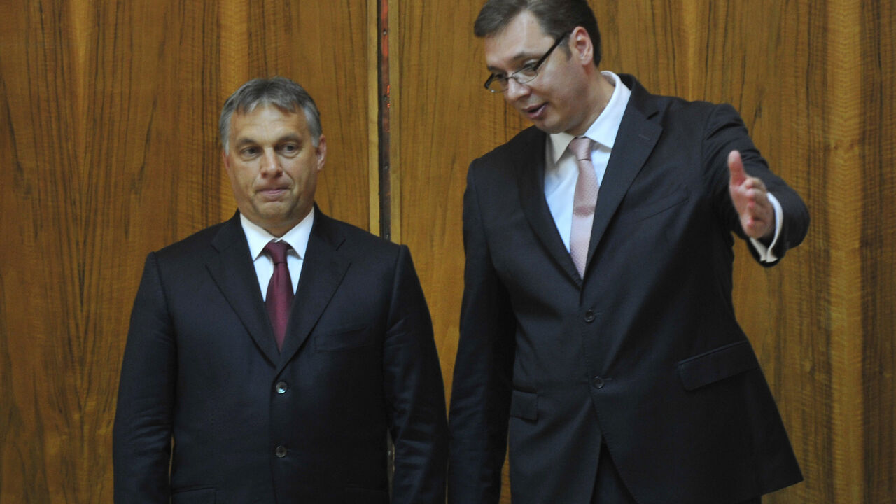 Aleksandar Vučić i Viktor Orban
