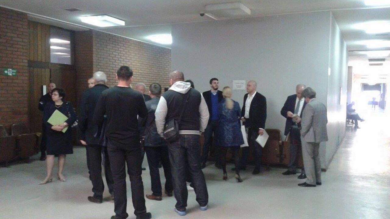 Suđenje žandrmima u Palati pravde