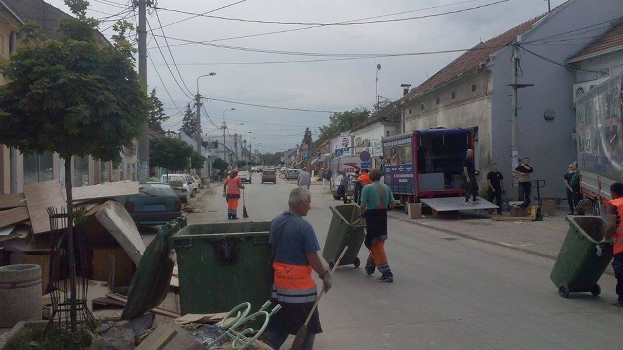 Obrenovac, čišćenje