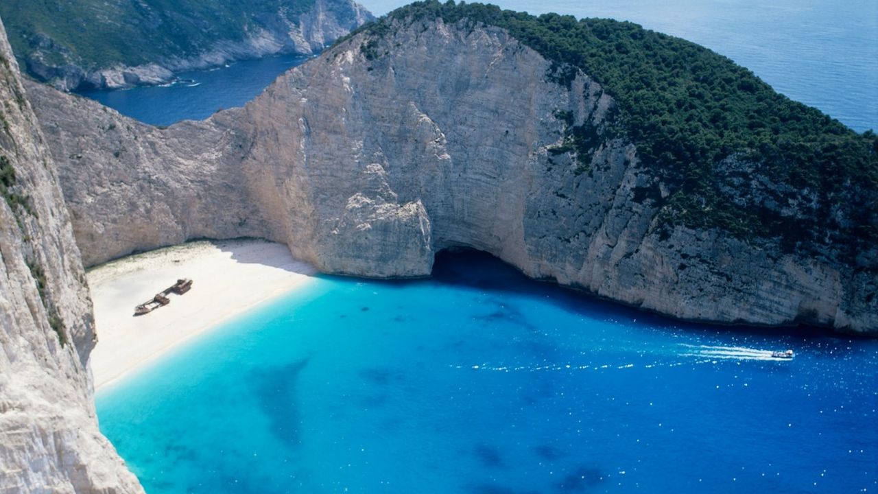 Plaža Navagio, Zakintos
