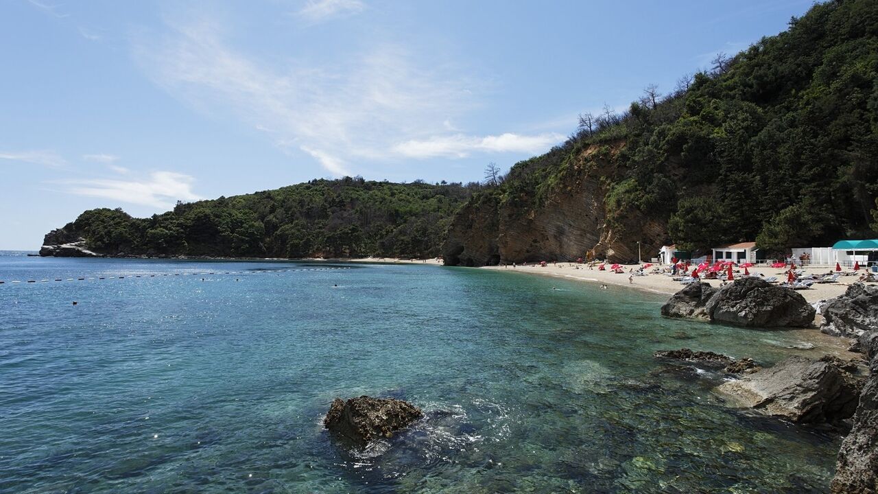 plaža Mogren, Budva
