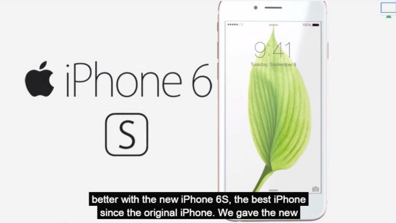 Iphone 6S parodija
