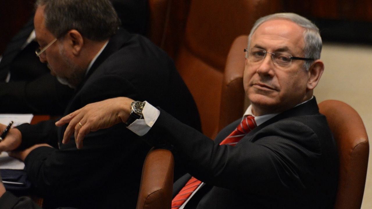 Liberman, Netanjahu