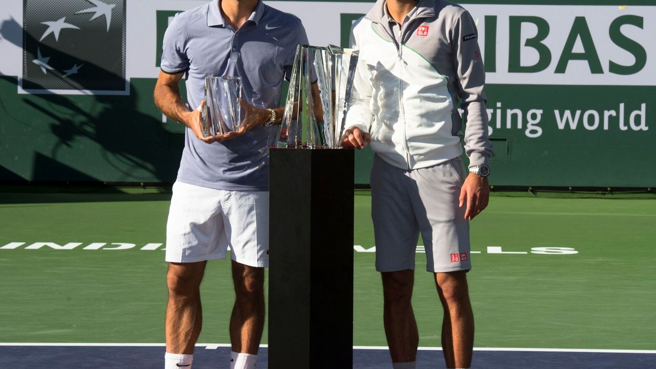 Novak Đoković i Rodžer Federer na Indijan Velsu
