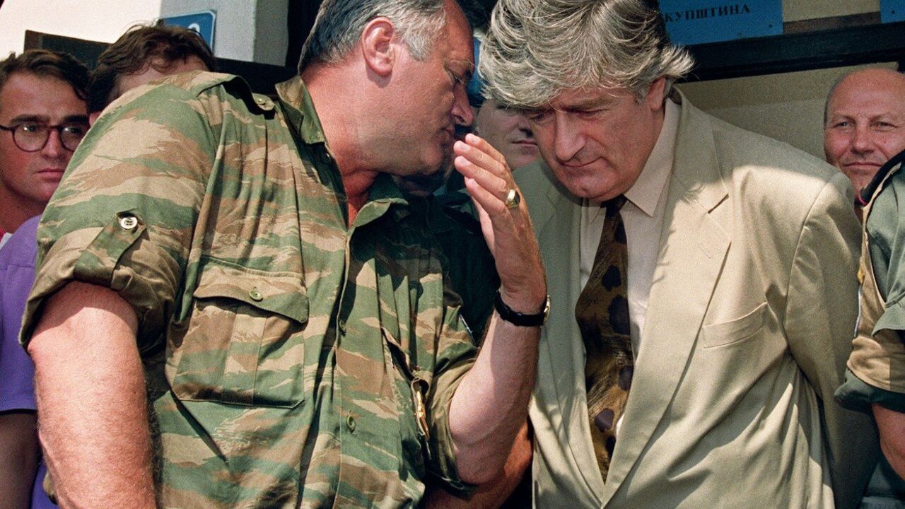 Ratko Mladić, Radovan Karadžić