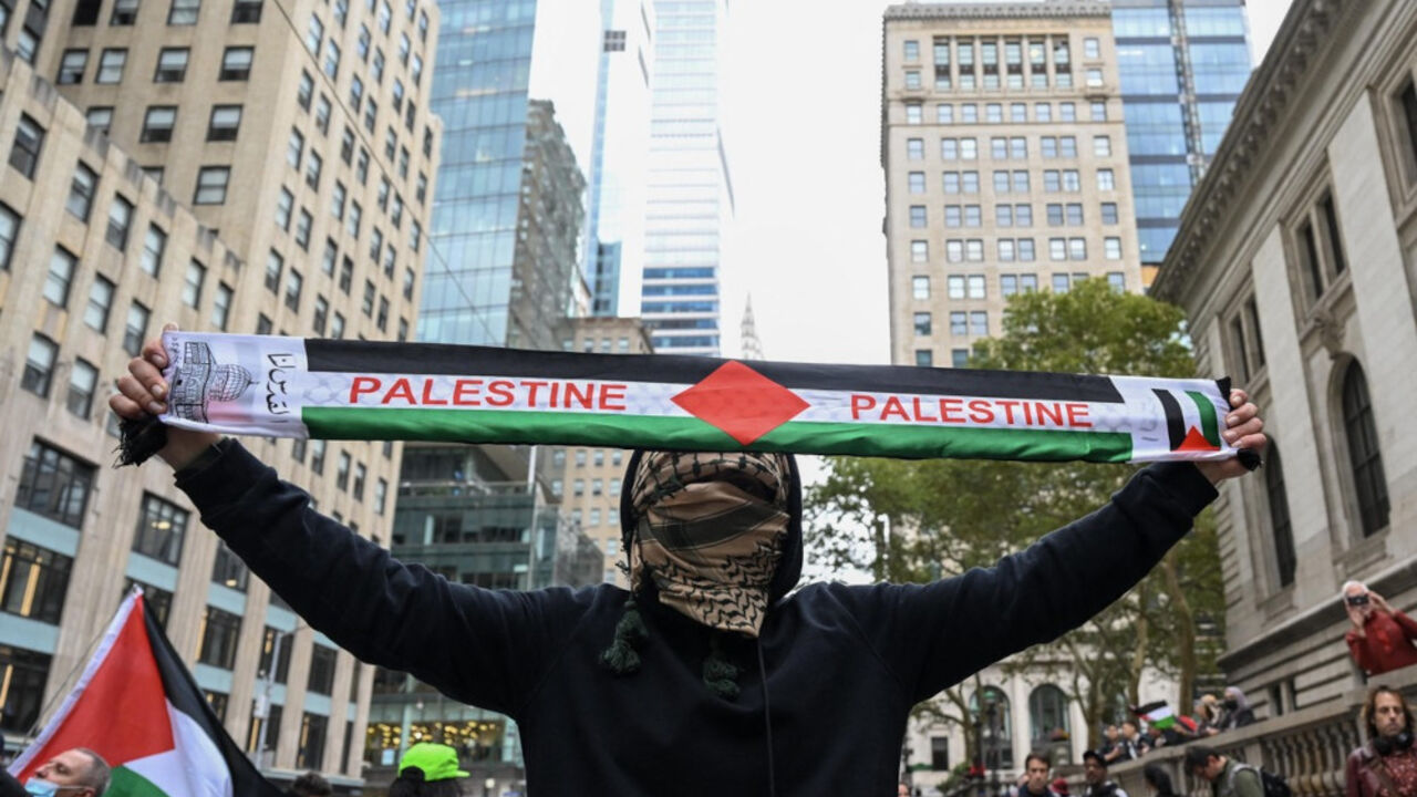 Njujork, protest Palestinaca i Izraelaca