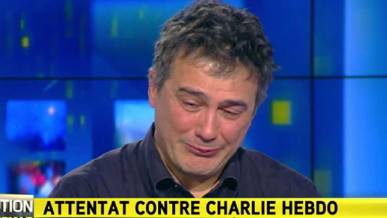 Patrik Pelu, član redakcije Šarli Ebdo