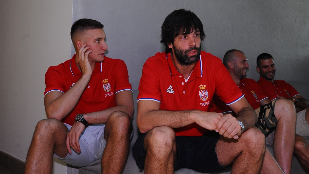 Bogdan Bogdanović i Miloš Teodosić