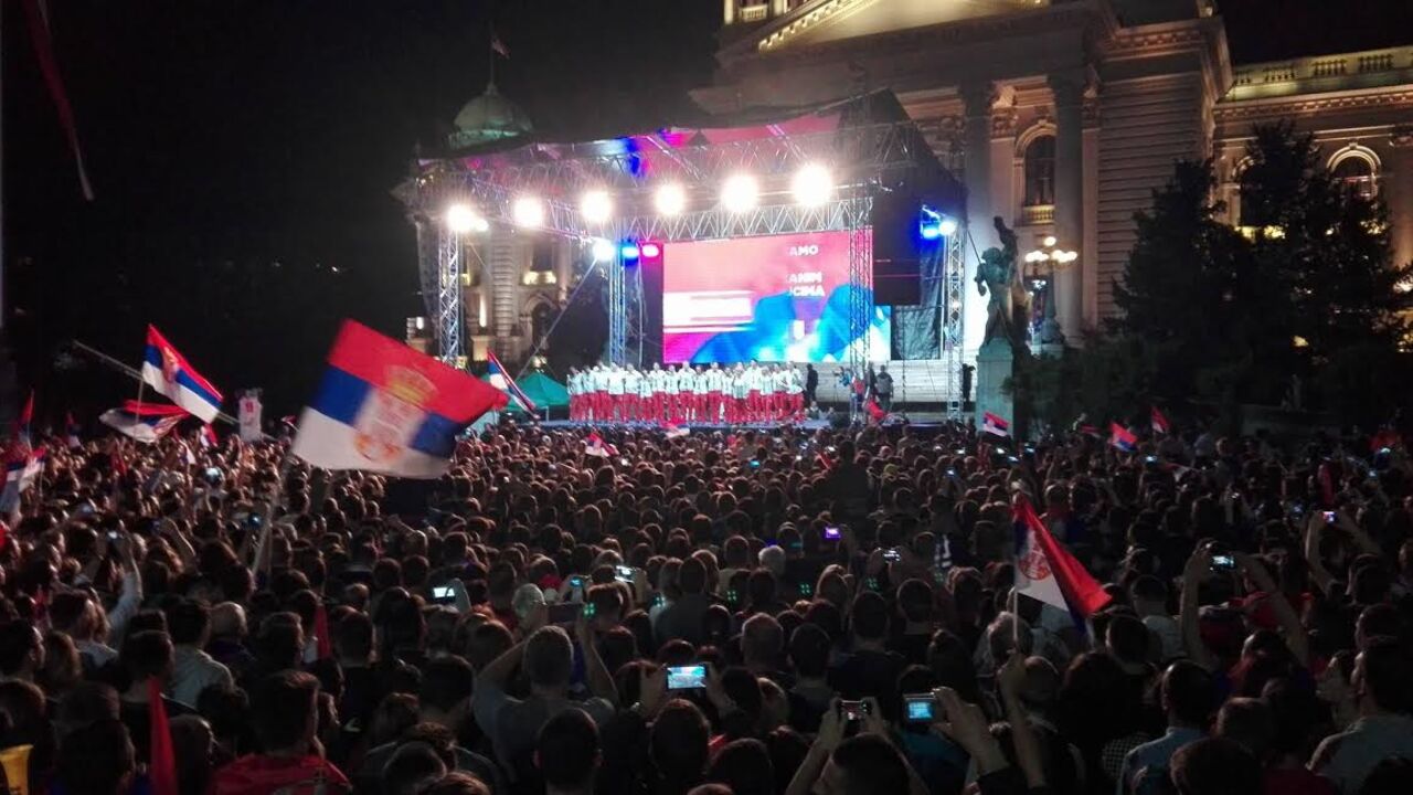 Doček srpskih olimpijaca