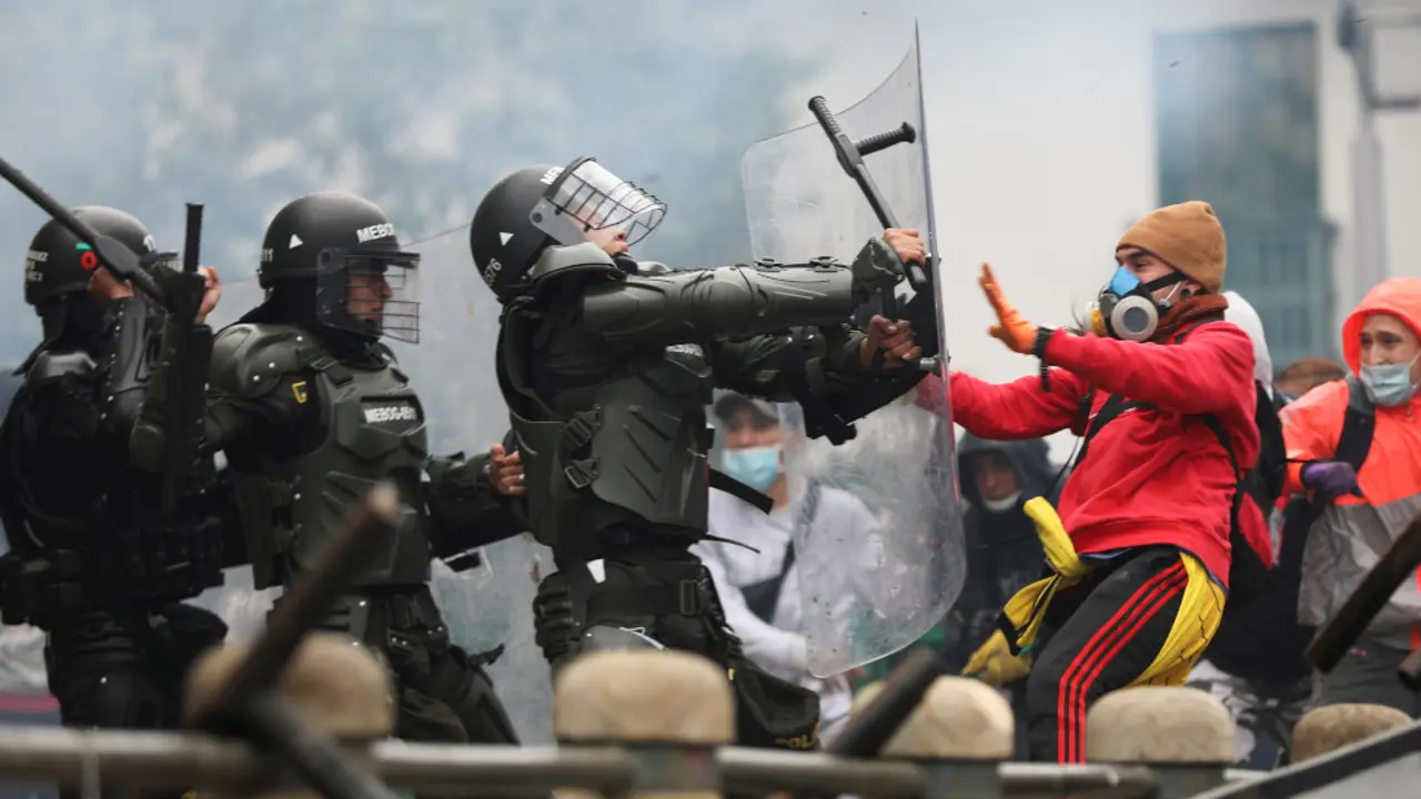 protesti u Kolumbiji