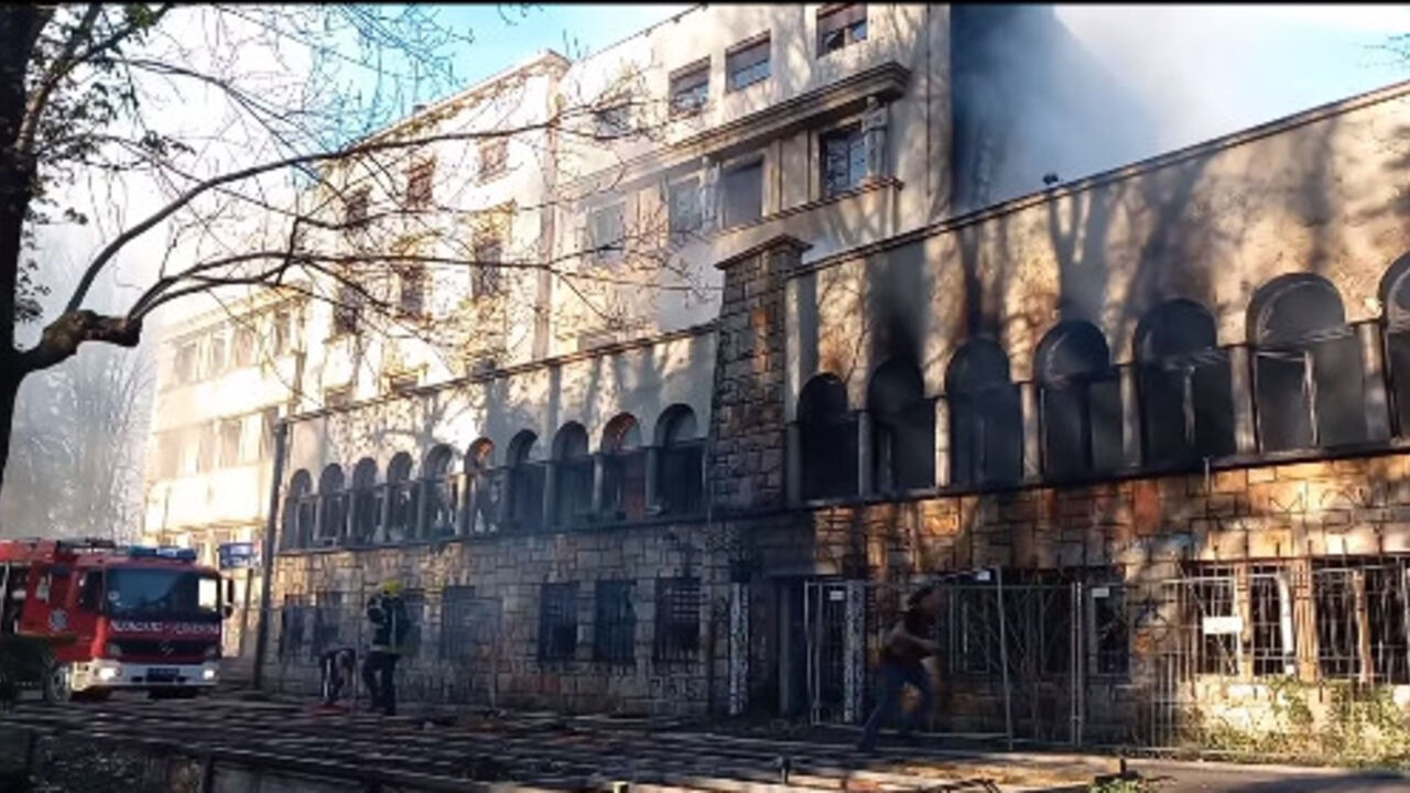 Požar u Vrnjačkoj Banji