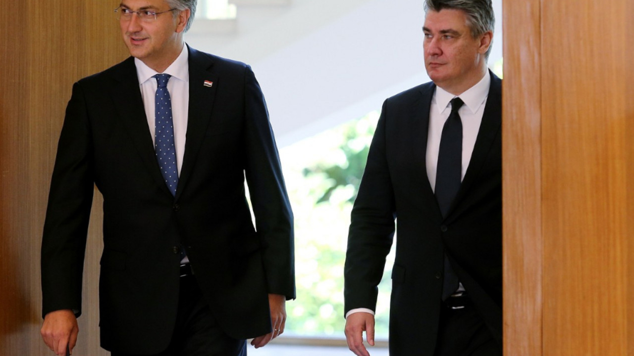 Zoran Milanović i Andrej Plenković