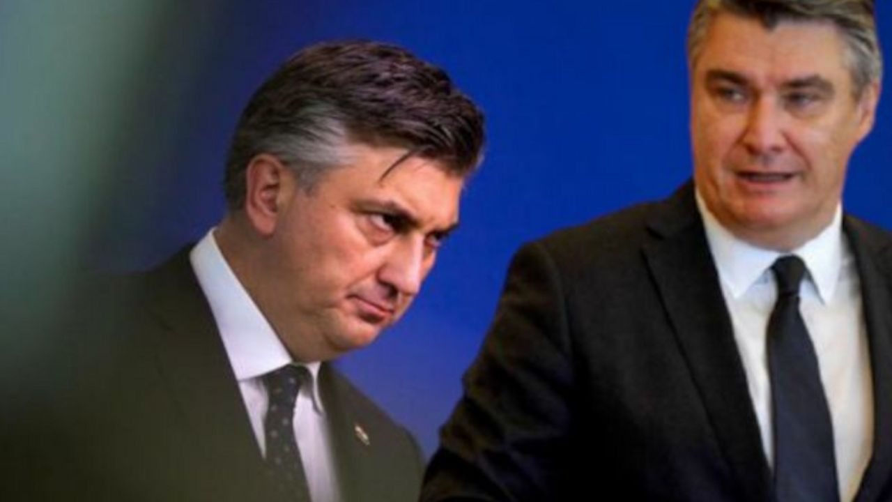 Andrej Plenković i Zoran Milanović