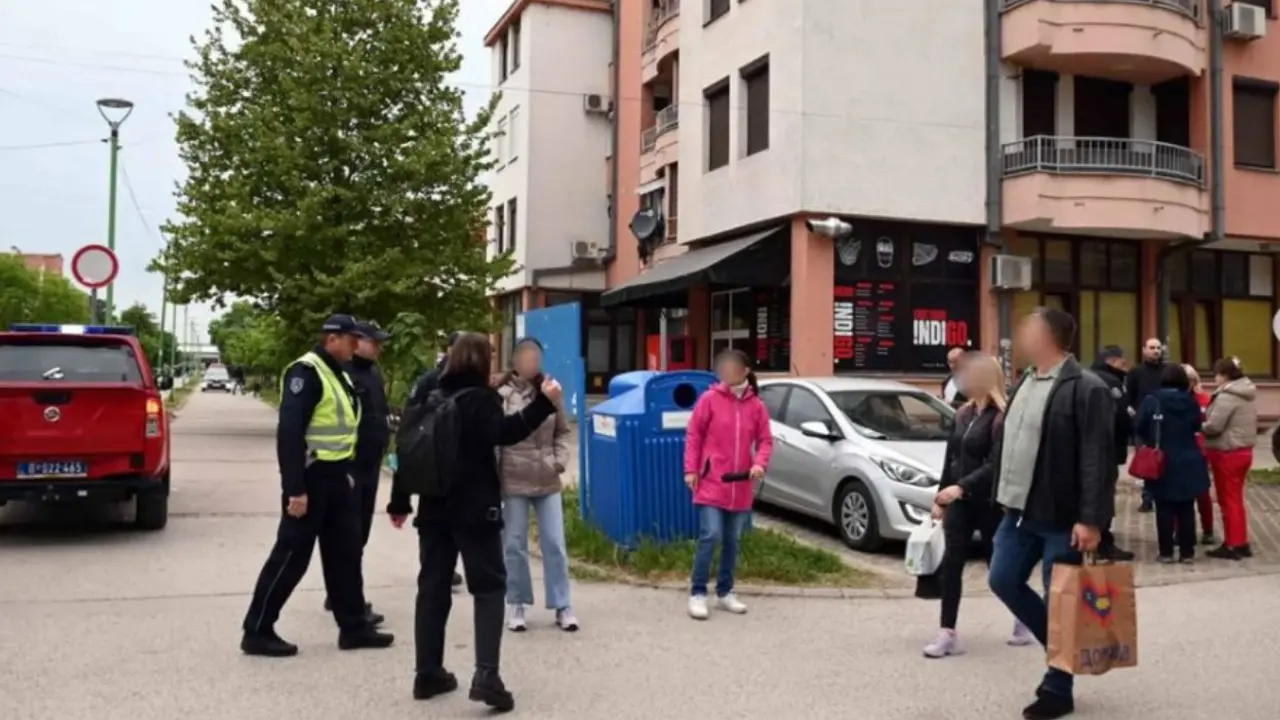 Iskopavanje bombe u Nišu