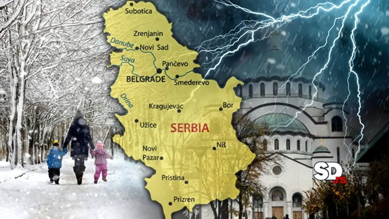 vreme u Srbiji