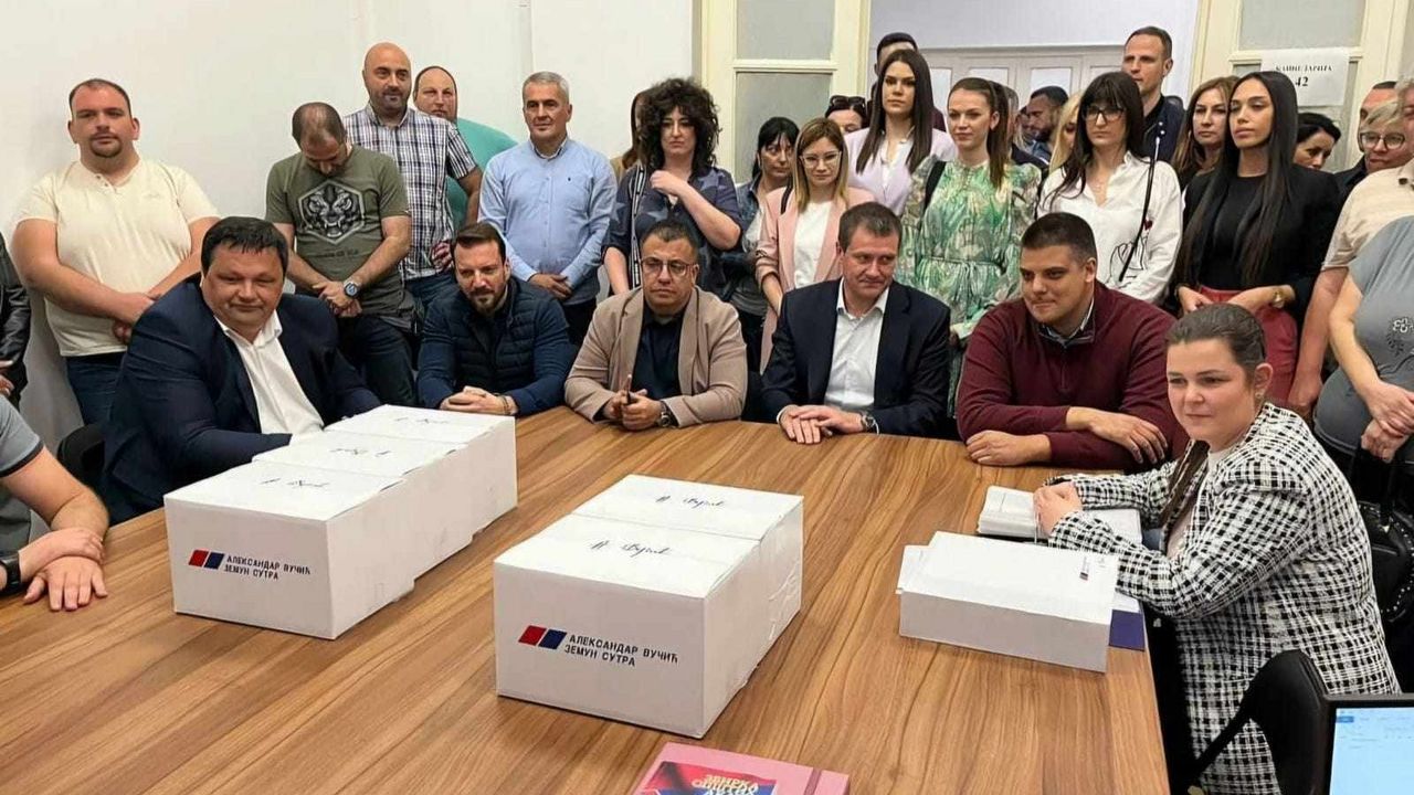 Predata lista "Aleksandar Vučić - Beograd sutra" za Zemun
