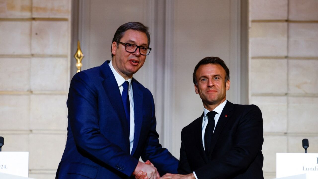 Vučić i Makron