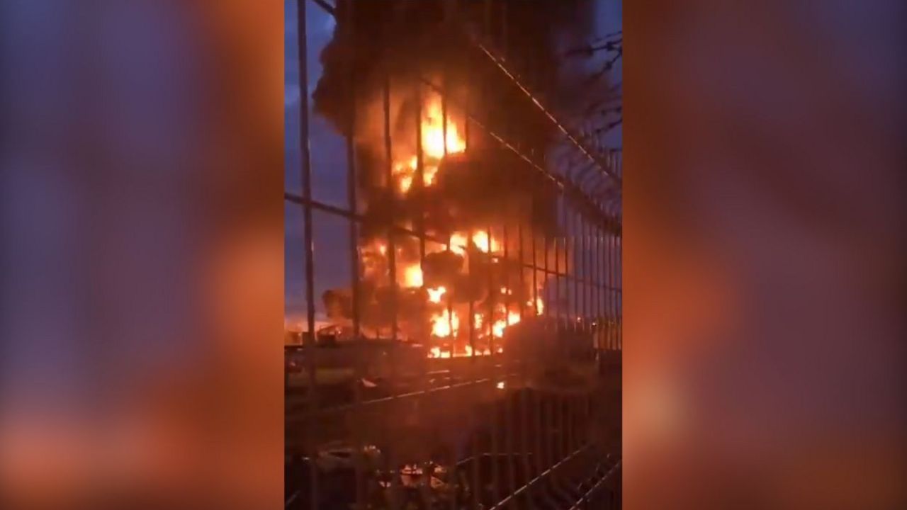 eksplozija u ruskoj industrijskoj zoni