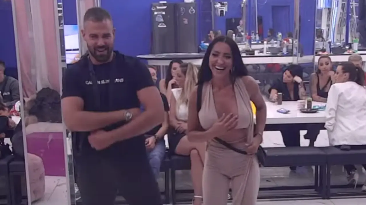 Slađa Lazić i Uroš Rajačić