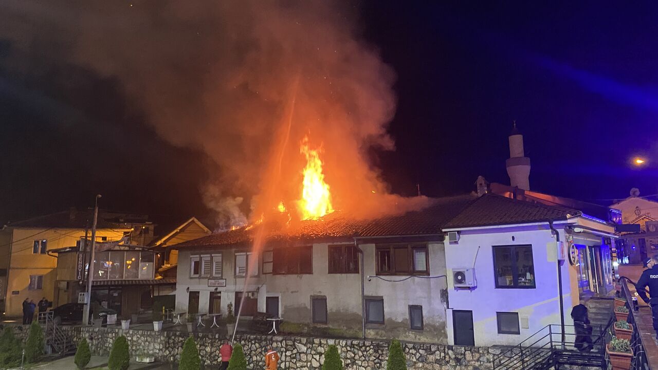 Požar u Novom Pazaru