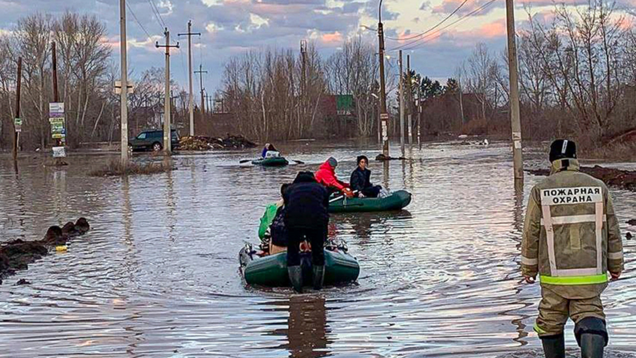 Poplave u Orenburškoj oblasti u Rusiji