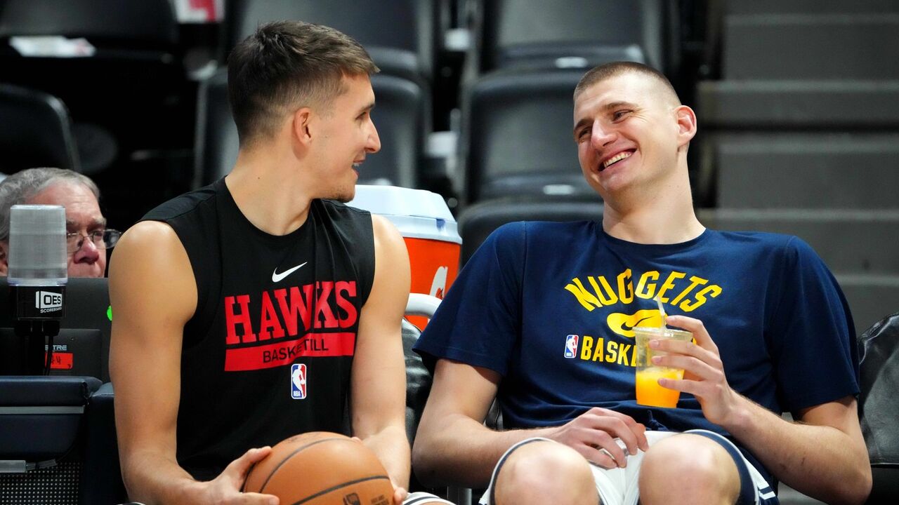 Bogdan Bogdanović i Nikola Jokić