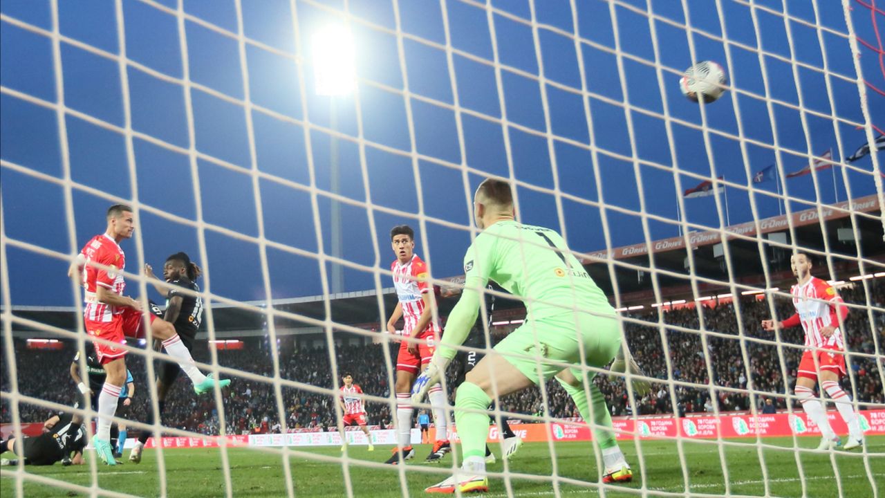 Uroš Spajić gol protiv Partizana