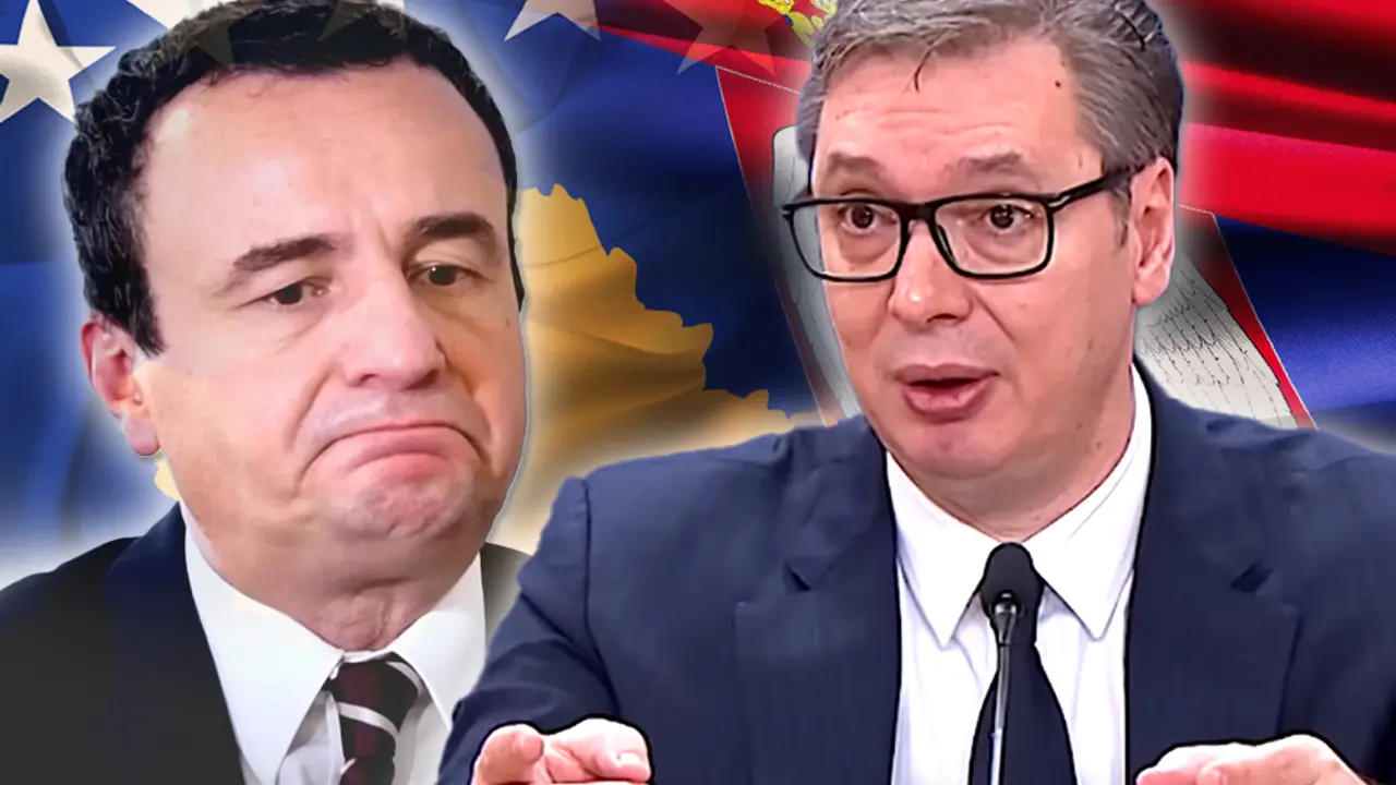 Aleksandar Vučić i Aljbin Kurti