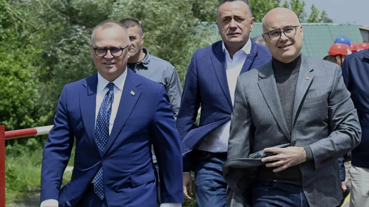Goran Vesić i Miloš Vučević