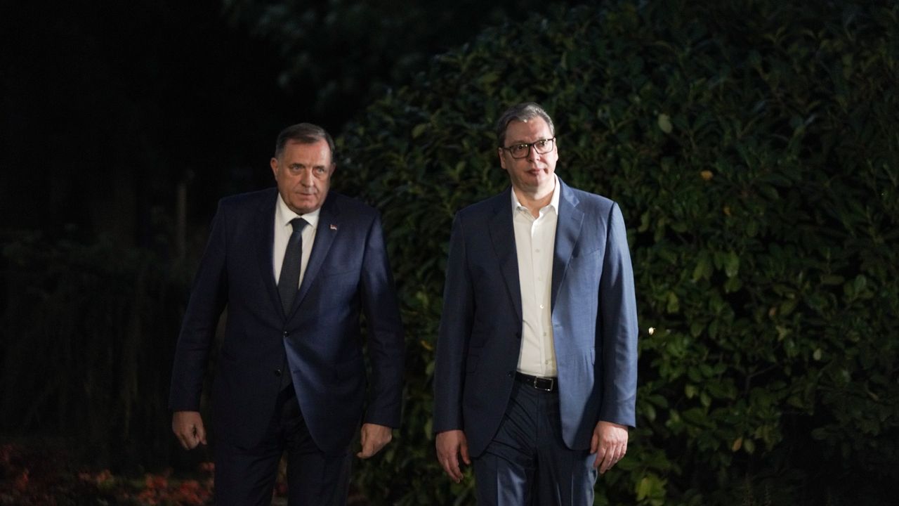 Milorad Dodik i Aleksandar Vučić