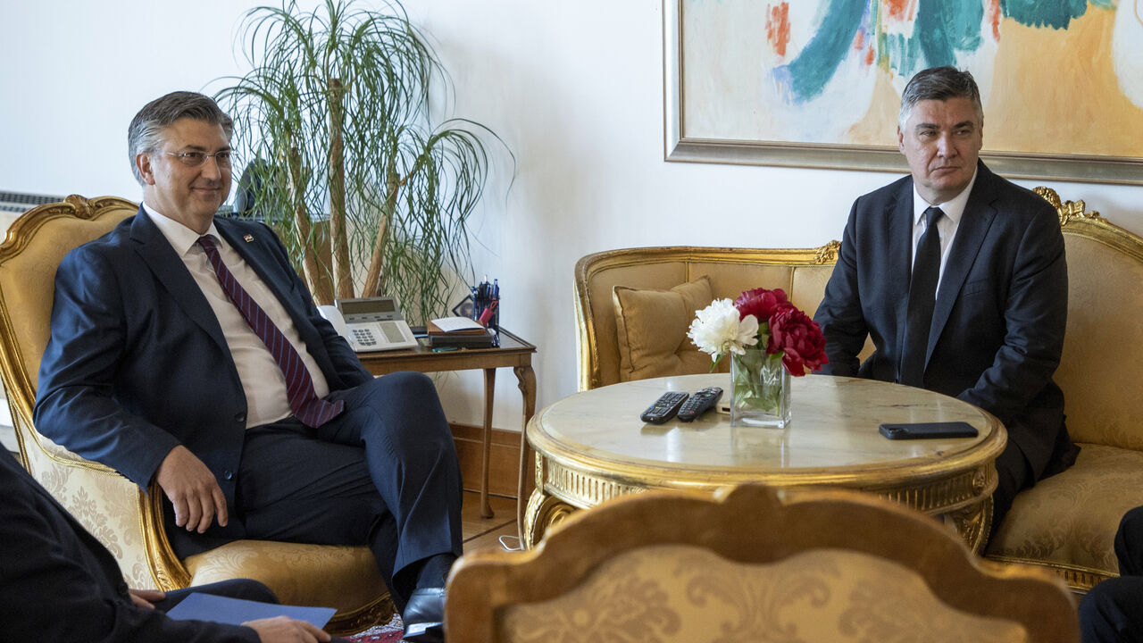 Andrej Plenković i Zoran Milanović