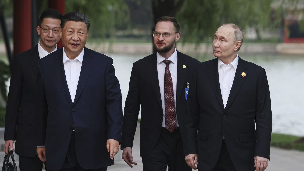 Si Đinping i Vladimir Putin