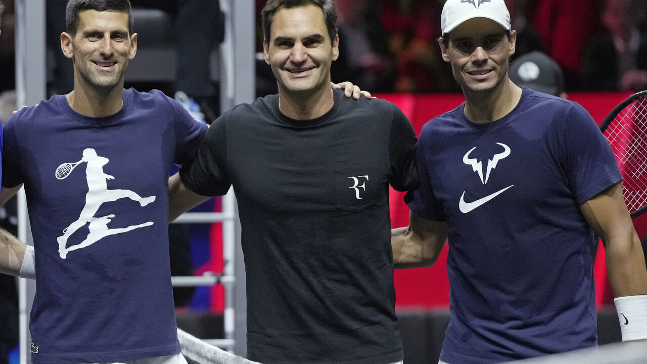 Novak Đoković, Rodžer Federer, Rafael Nadal