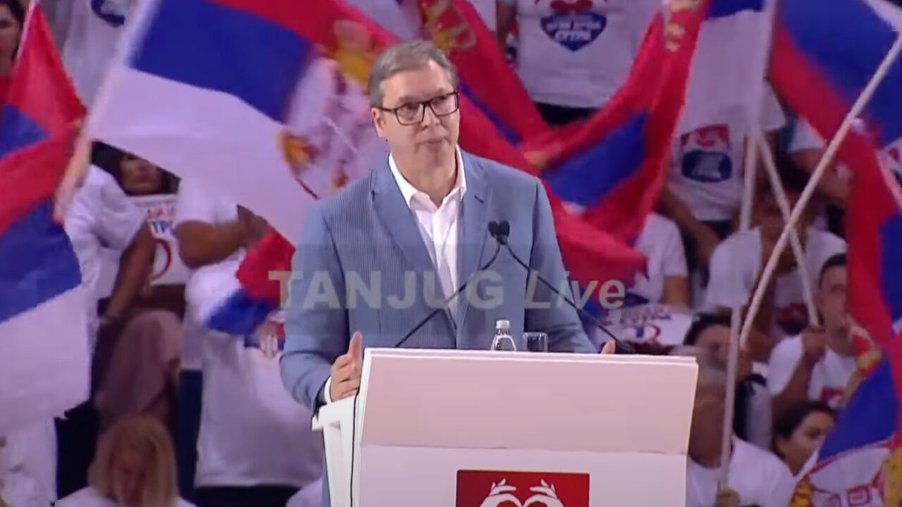 Miting liste "Aleksandar Vučić - Niš sutra"