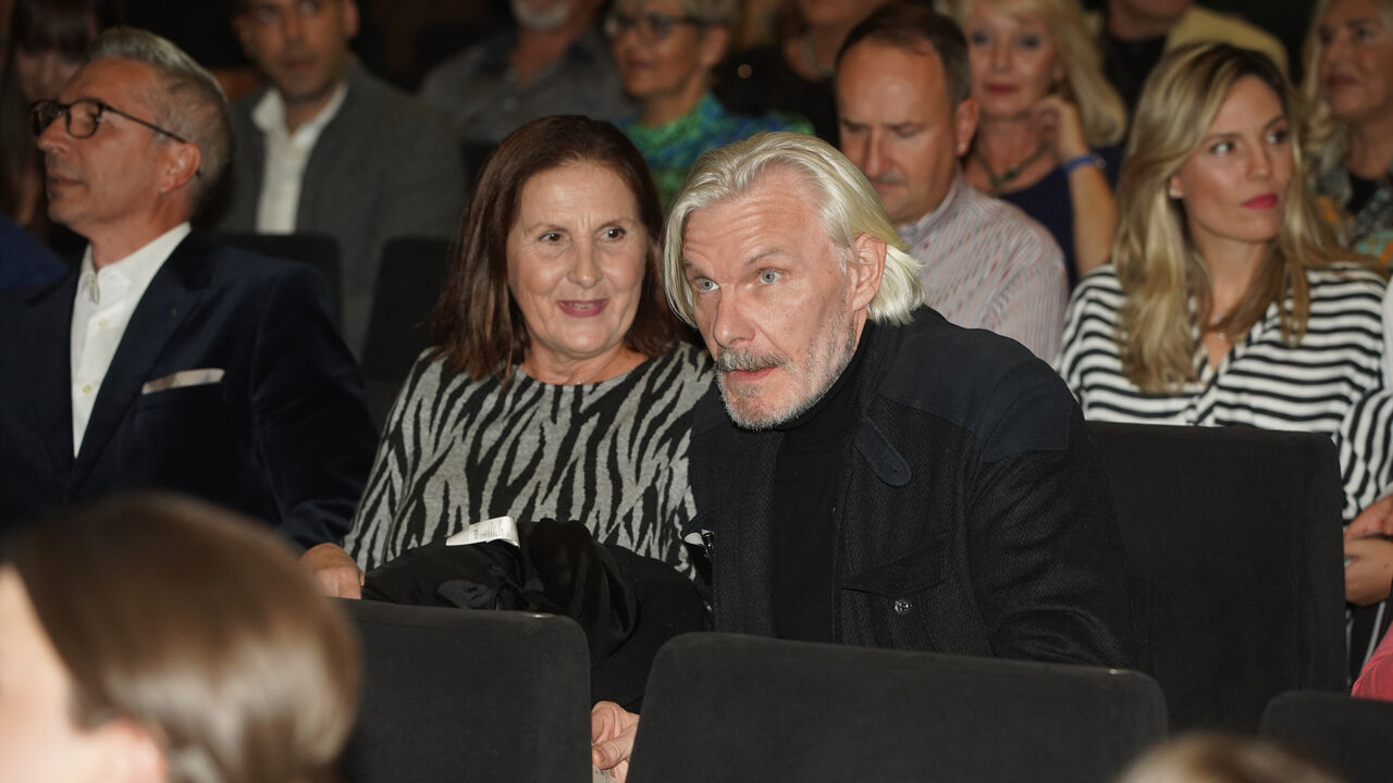 Olga Odanović i Dragan Petrović Pele