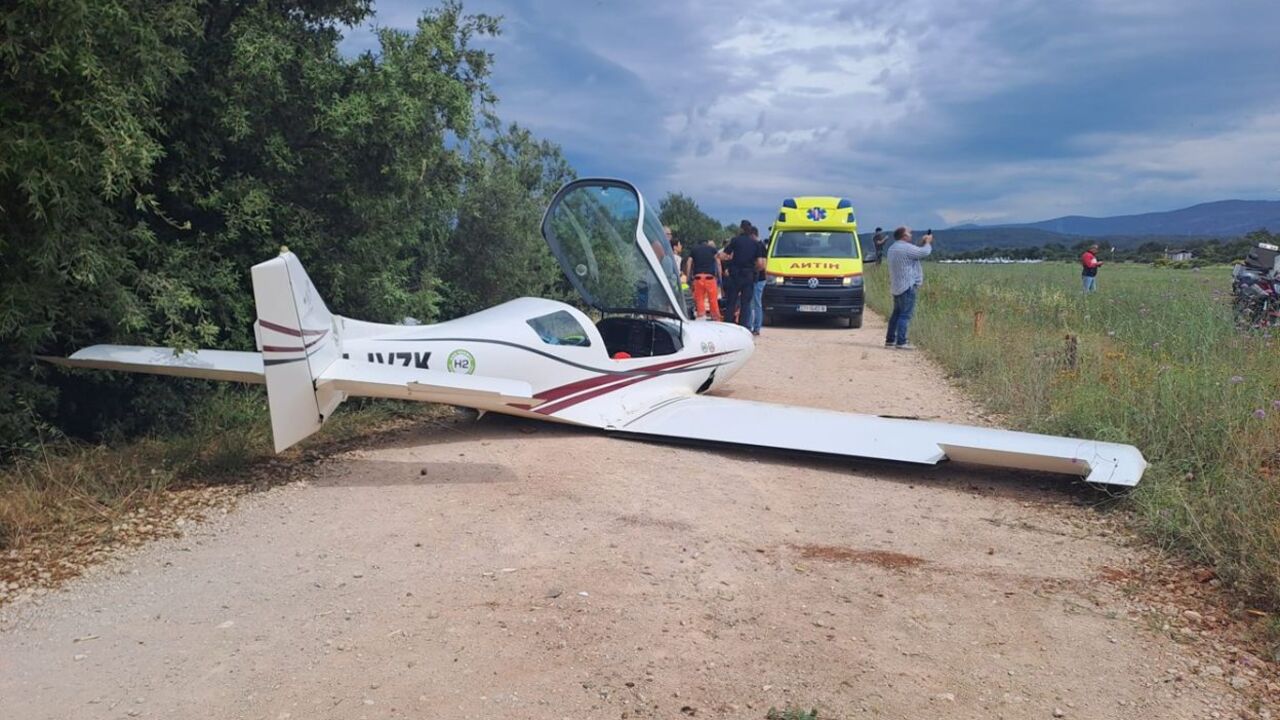 Pad aviona kod Hvara