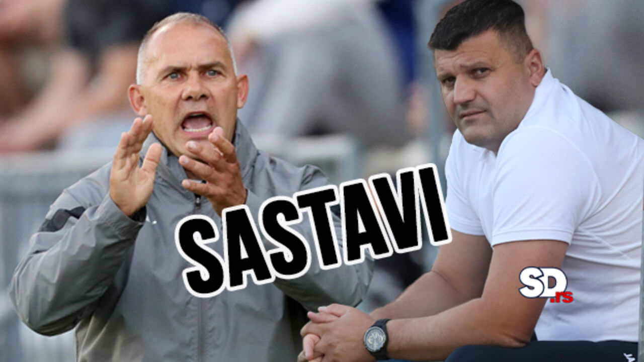 FK Partizan, FK Radnički Kragujevac, sastavi