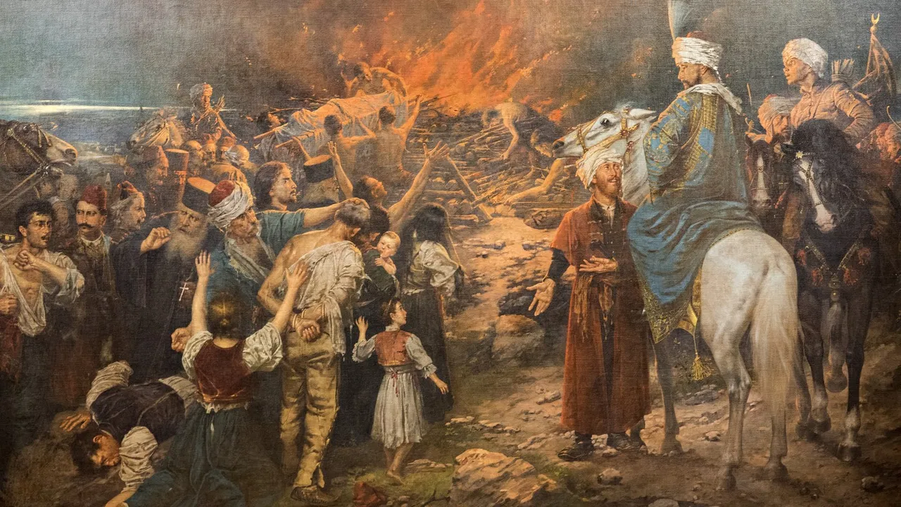 Stevan Aleksić, Spaljivanje Moštiju Svetog Save, 1912