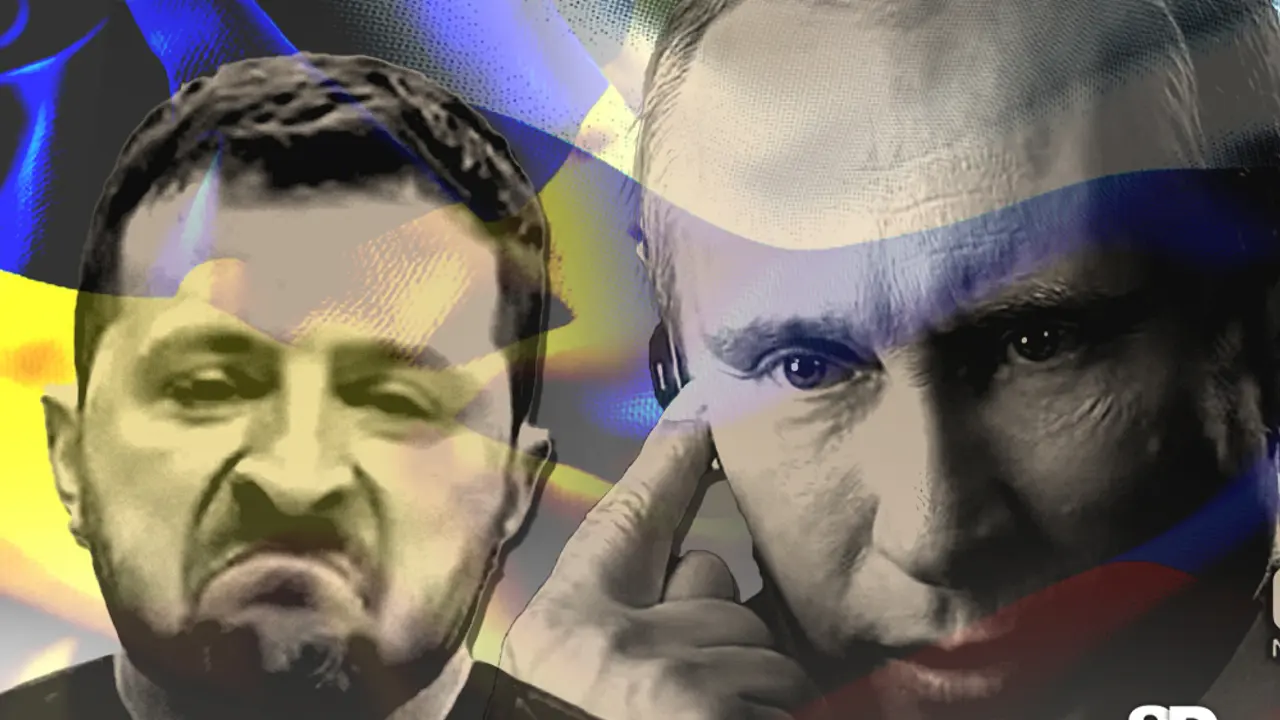 Vladimir Putin i Vladimir Zelenski