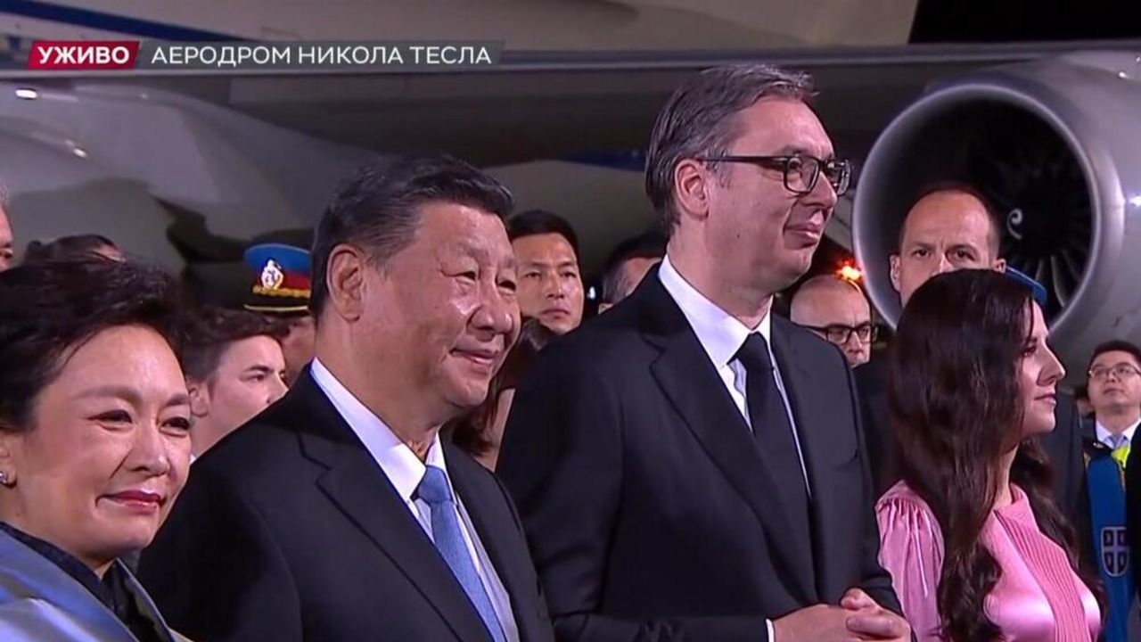 Aleksandar Vučić i Si Đinping