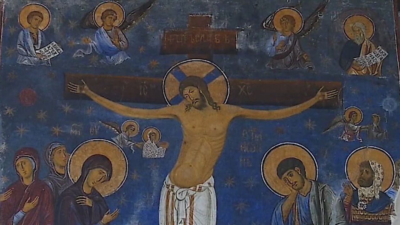 Raspeće Hristovo, manastir Studenica