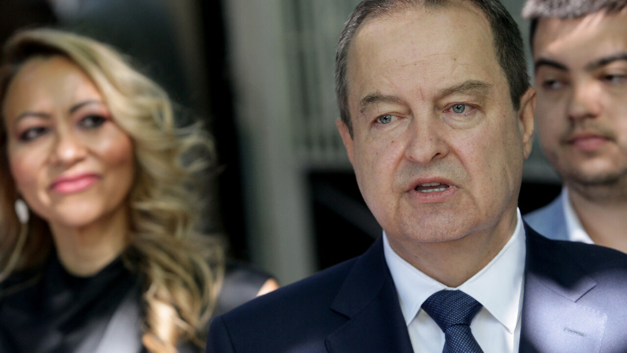 Ivica Dačić sa suprugom Sanjom