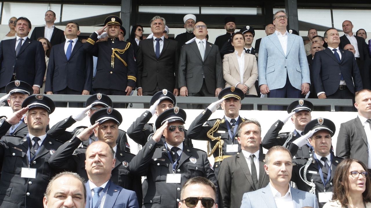 Predsednik Aleksandar Vučić na proslavi Dana policije i MUP-a