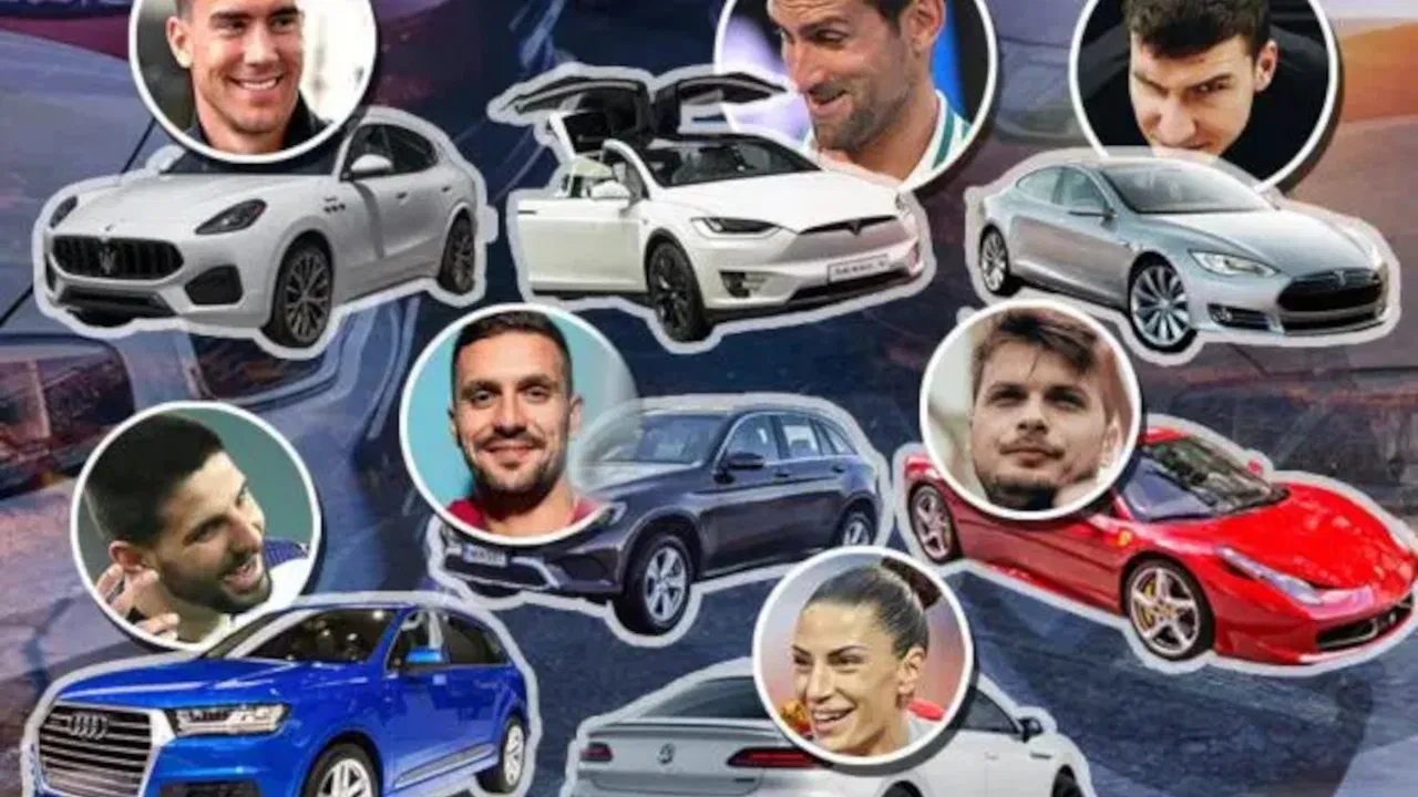 Automobili srpskih sportista