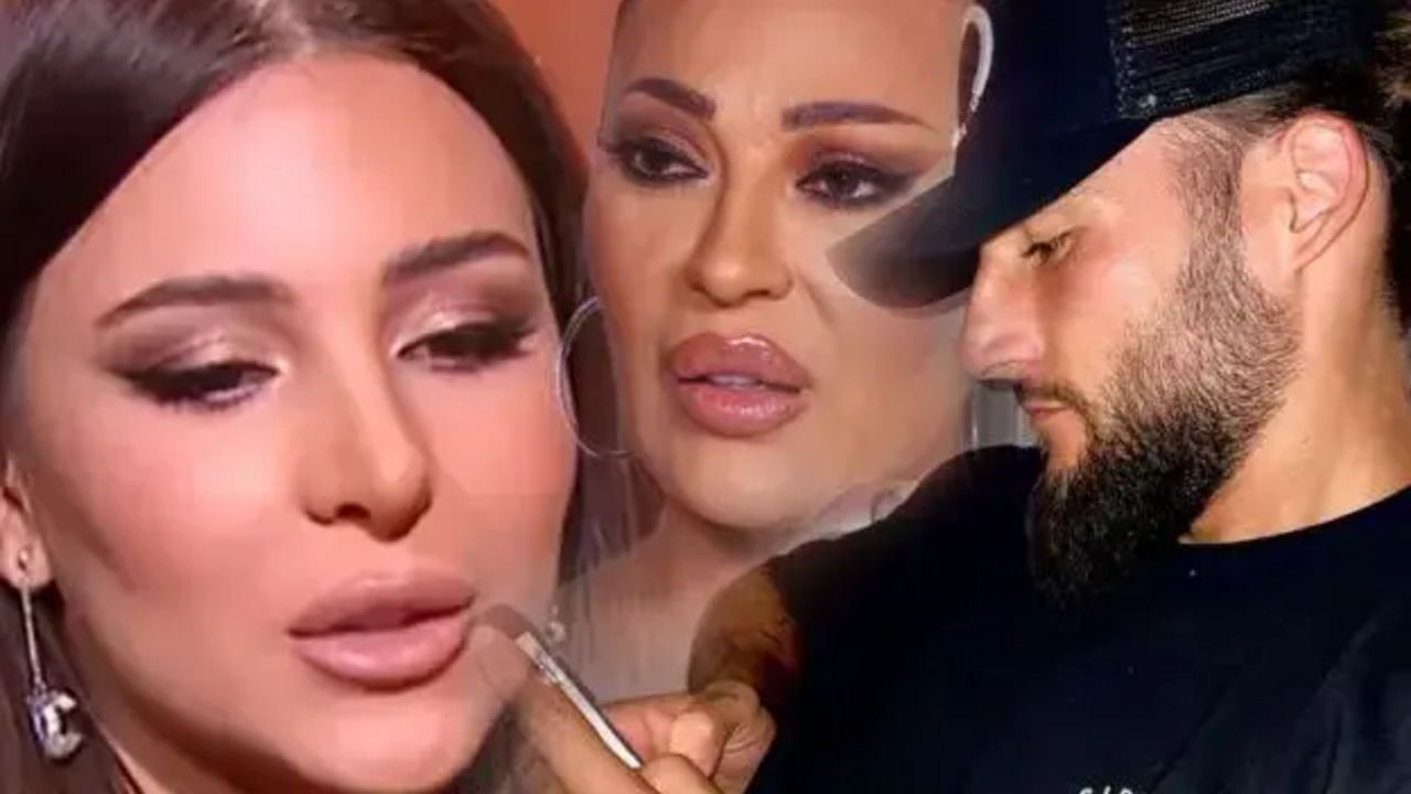 Ceca, Anastasija i Nemanja Gudelj