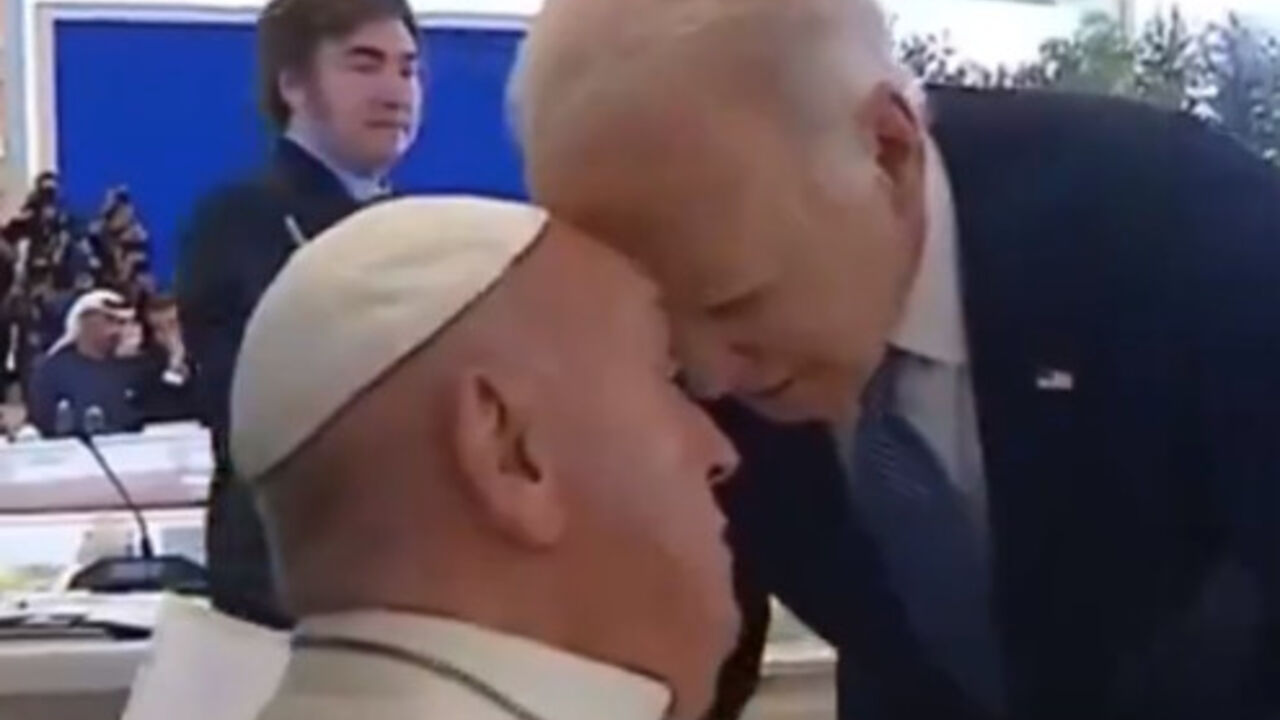 Džo Bajden i Papa Franja