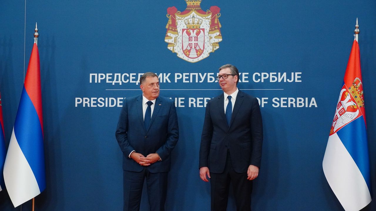Milorad Dodik i Aleksandar Vučić