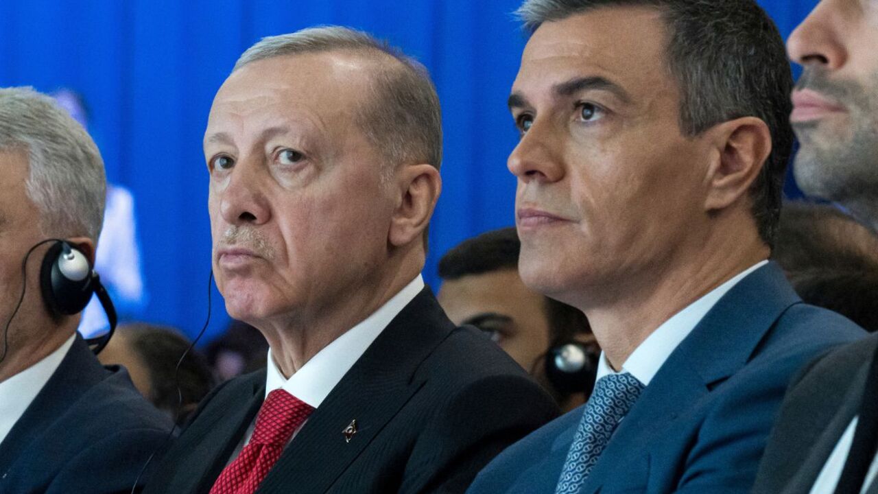 Redžep Tajip Erdogan i Pedro Sančez