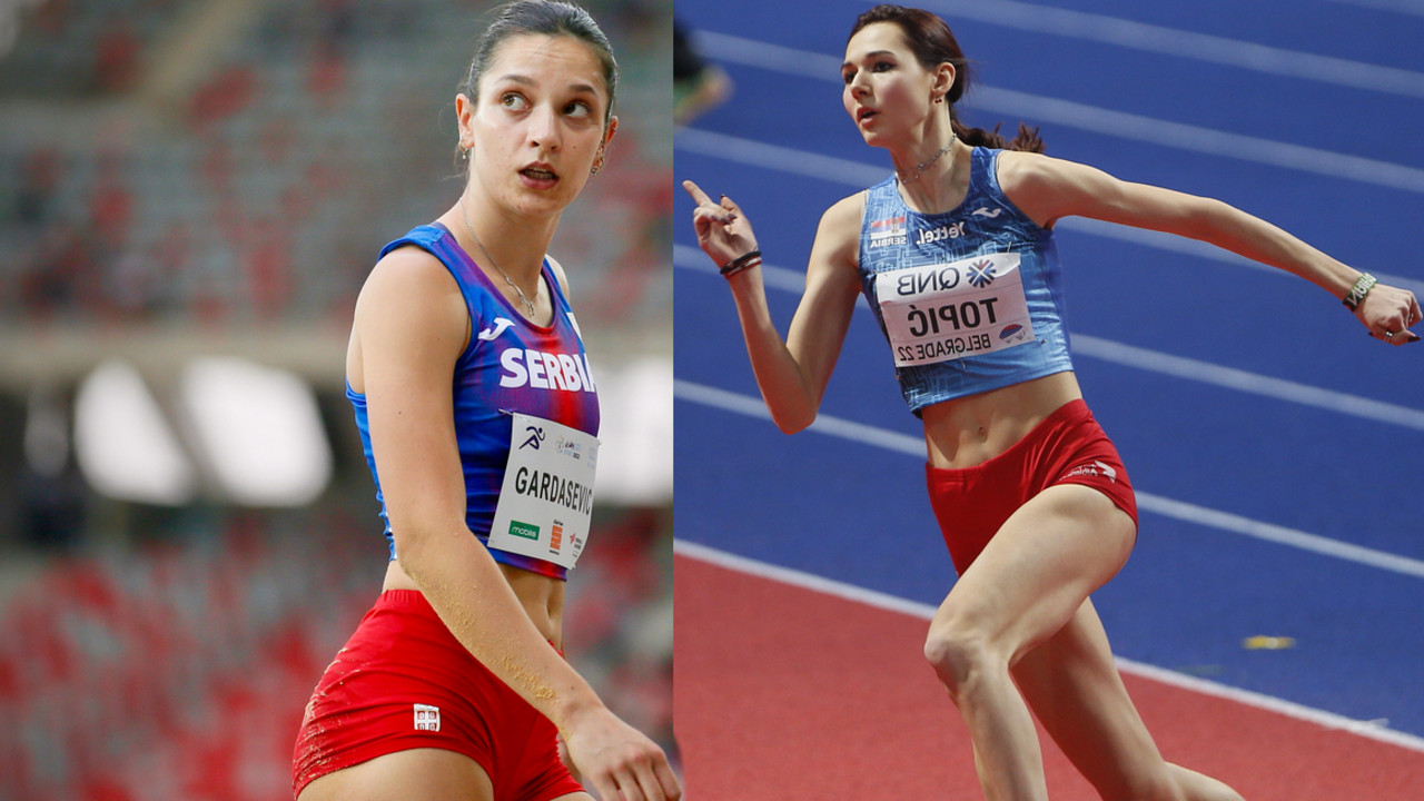 Milica Gardašević i Angelina Topić